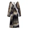 Nocturne Tie-back Batik Print Maxi Dress In Multi