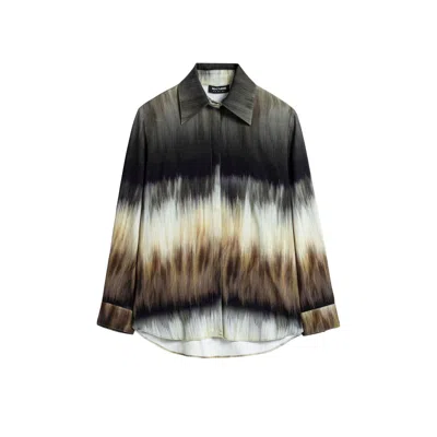 Nocturne Tie-dye Printed Shirt In Multi