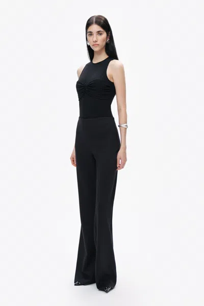 NOCTURNE WOMEN'S TWIST DETAILED BODYSUIT - BLACK