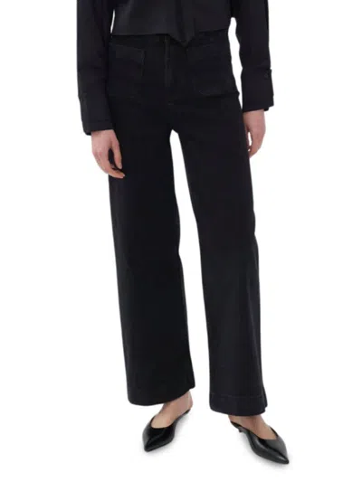 NOCTURNE WOMEN'S WIDE LEG JEANS