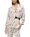 Nocturne Printed Wrap Jacket In White