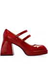 Nodaleto Bulla Babies 65 Leather Pumps In Rot