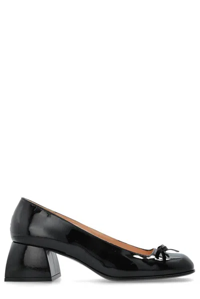 Nodaleto 50mm Leather Pumps In Black