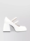 Nodaleto Bulla Babies Patent-leather Platform Mary Jane Pumps In White
