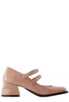 Nodaleto Antiqued Pink Leather Bulla Bacara Pumps