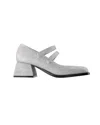 Nodaleto Bulla Bacara Pumps - Silver Glitter - Leather In Grey