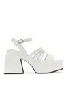 Nodaleto Bulla Chibi Sandals In White