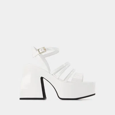 Nodaleto Bulla Chibi Sandals - White - Leather