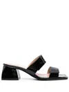 Nodaleto Bulla Double-strap 45mm Sandals In Schwarz