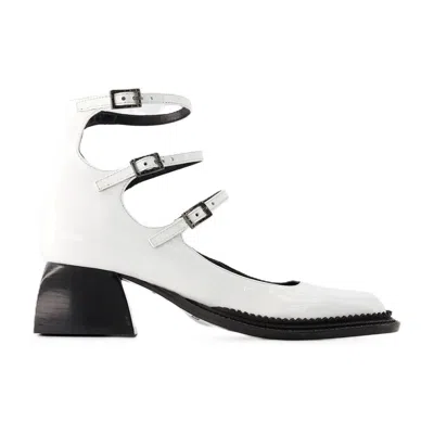 Nodaleto Bulla London Pumps  Leather White