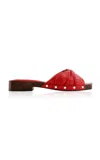 Nodaleto Bulla Mellow Flat Clog In Red