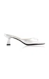 Nodaleto Dona Mule Sandal In Silver