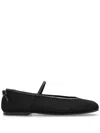 Nodaleto Leather Ballerina Shoes In Black