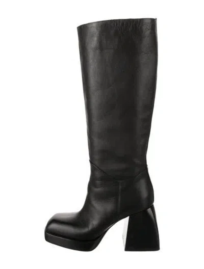 Pre-owned Nodaleto Leather Boots In Black