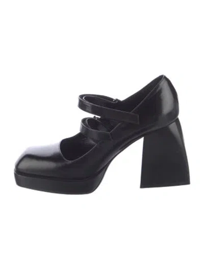 Pre-owned Nodaleto Leather Pumps In Black