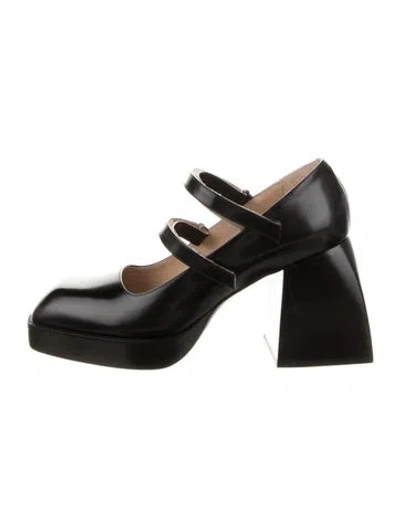 Pre-owned Nodaleto Leather Pumps In Black