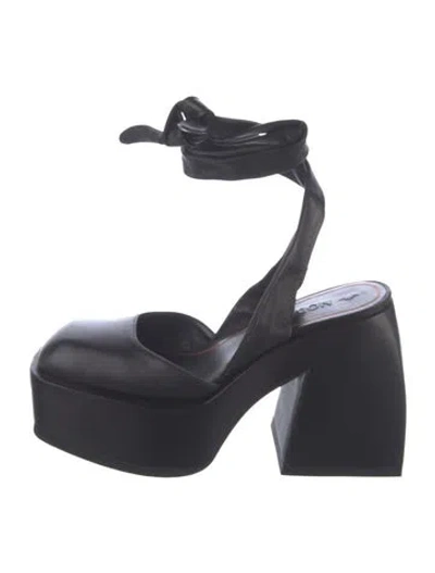 Pre-owned Nodaleto Leather Pumps In Black
