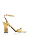 Nodaleto Nodstalgia Buckle Sandal In Gold