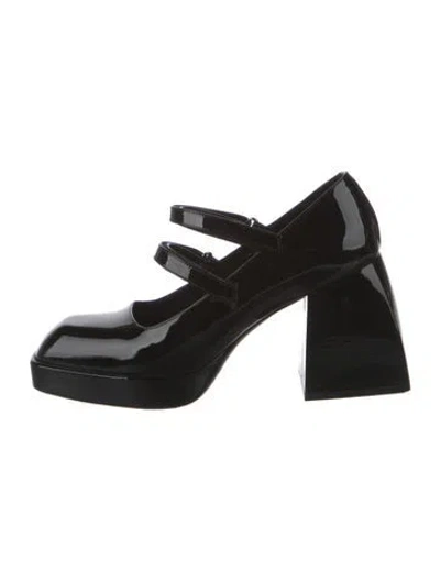 Pre-owned Nodaleto Patent Leather Pumps In Black