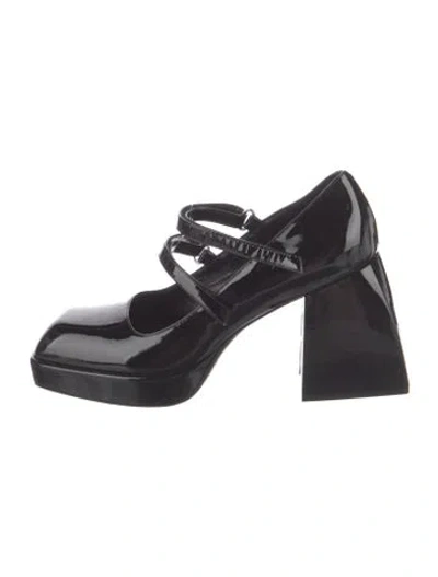 Pre-owned Nodaleto Patent Leather Pumps In Black