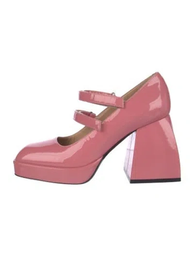 Pre-owned Nodaleto Patent Leather Pumps In Pink