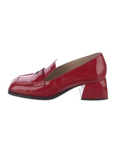 Pre-owned Nodaleto Patent Leather Pumps In Red