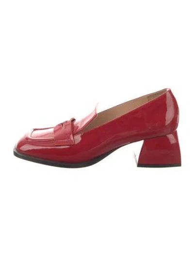 Pre-owned Nodaleto Patent Leather Pumps In Red
