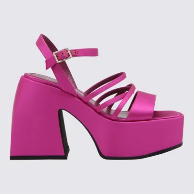 Nodaleto Pink Satin Bulla Chibi Sandals