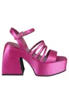 Nodaleto Bulla Chibi Satin Platform Sandals