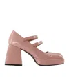 Nodaleto Bulla Babies Patent Leather Pumps In Pink