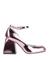 Nodaleto Woman Pumps Pink Size 8 Leather In Pink