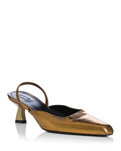 Nodaleto Women's Dona Slingback Leather Pumps In Green