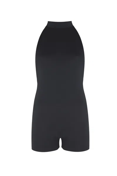 No'design Women's Amara Backless Black Jumpsuit
