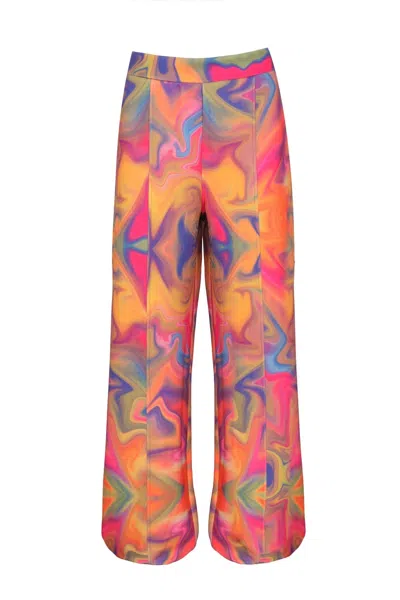 No'design Women's Ribbed Stitch Cargo Pants In Multi