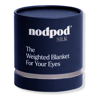 Nodpod The Mineralized Silk Weighted Blanket For Your Eyes - Sapphire In Blue