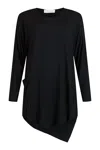 Noen Women's Relaxed Fit Tunic In Black In Black