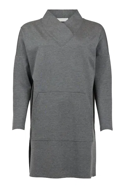 Noen Women's Tunic Top In Elegant Gray