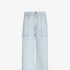 NOEND DENIM AVERY CROPPED WIDE TROUSER