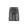 Noend Denim Black Muse Denim Shorts In Mesquite In Black