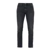 Noend Denim Black Noend Men's Slim Fit Jeans In Napa In Black