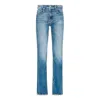 Noend Denim Blue Celine High Rise Bootcut In Plaine In Blue