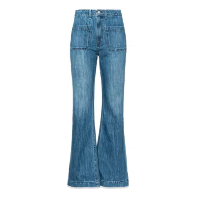 Noend Denim Blue Daphine Sailor Pocket In Vista