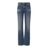 Noend Denim Blue Evelyn Regular Fit Jeans In New York City In Blue