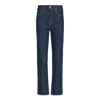 Noend Denim Blue Farrah Cropped Flare In Vejo In Blue