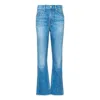 Noend Denim Blue Farrah Kick Flare Jeans In Wisconsin In Blue