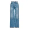 Noend Denim Blue Hailey Culotte Jeans In Maya In Blue