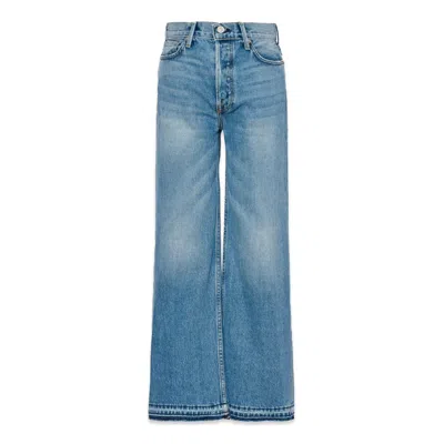 Noend Denim Blue Hailey Culotte Jeans In Maya