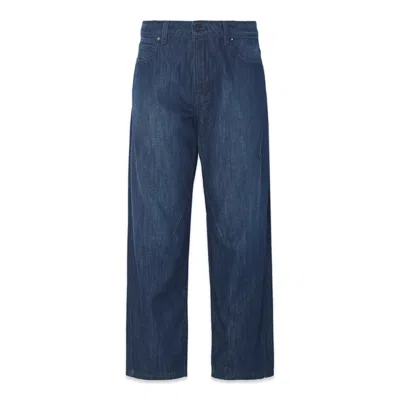 Noend Denim Blue Maggie Cropped Balloon In Iowa