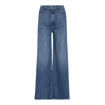 Noend Denim Blue Sophia Super High Rise Wide Leg