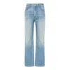 Noend Denim Blue Taylor Boxy Straight Jeans In Key West In Blue